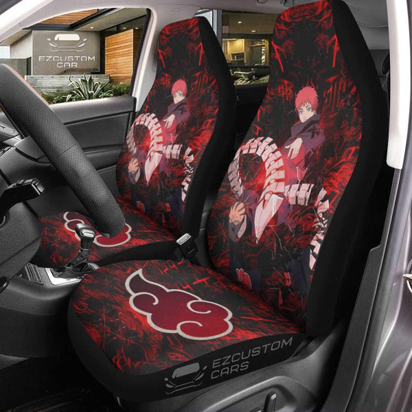 Akatsuki Car Accessories Anime Car Seat Covers Sasori Ultimate - EzCustomcar - 1
