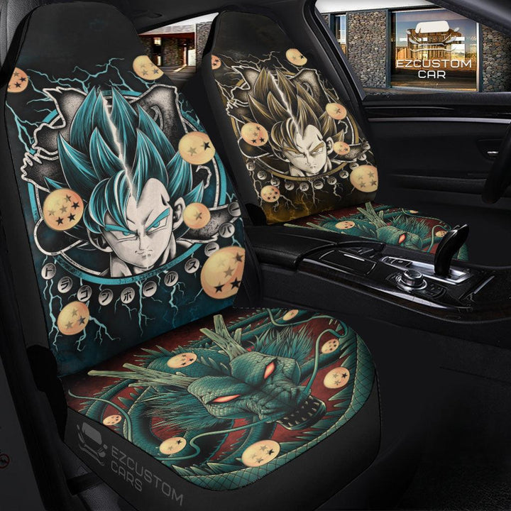 Goku Car Seat Covers Dragon Ball Z Car Accessories Anime Decoration - EzCustomcar - 3