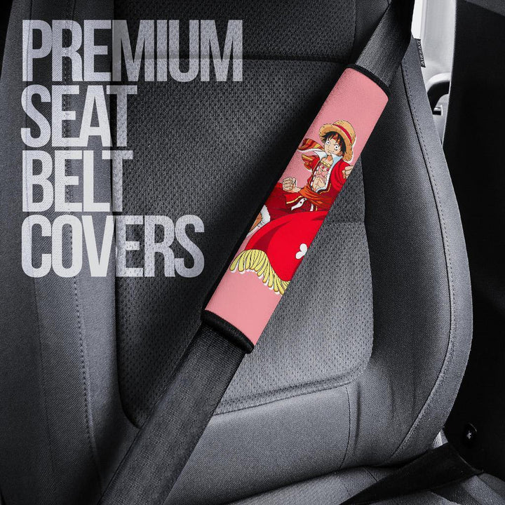 Luffy Seat Belt Covers One Piece Anime - Customforcars - 5