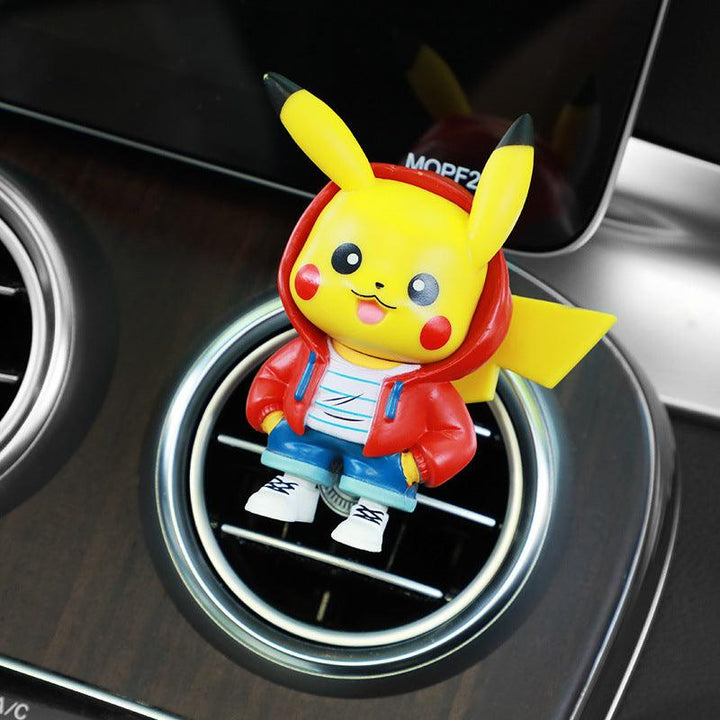 Cute Pikachu Car Air Freshener Vent Clip, Air Fresher For Car, Anime Car Decoration Accessories, Pokemon Action Figure Anime Gift - EzCustomcar - 7