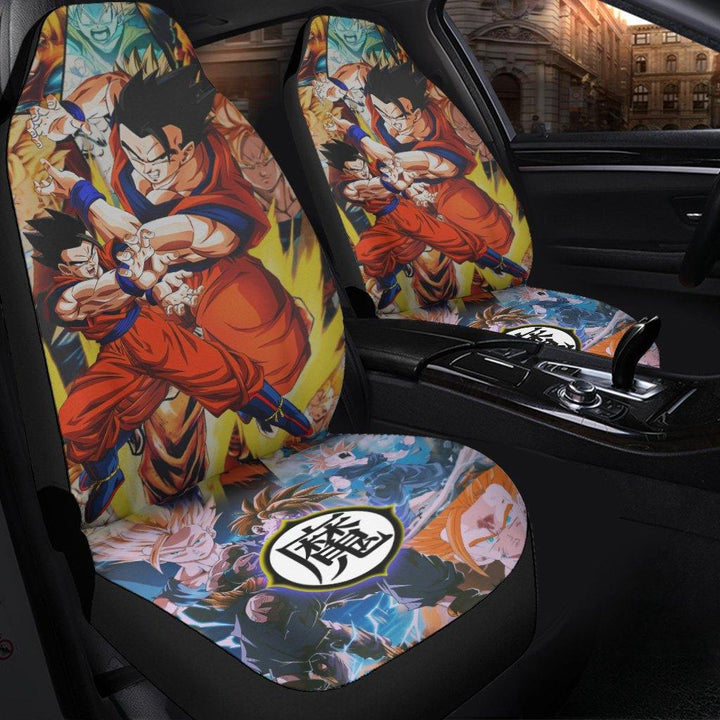 Gohan Car Seat Covers Custom Dragon Ball Super Anime - Customforcars - 3