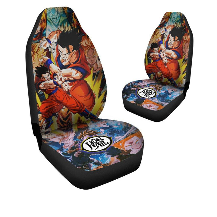 Gohan Car Seat Covers Custom Dragon Ball Super Anime - Customforcars - 4