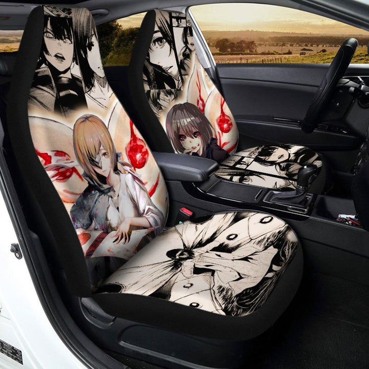Tokyo Ghoul Car Seat Covers Custom Hinami Fueguchi Character - Customforcars - 3