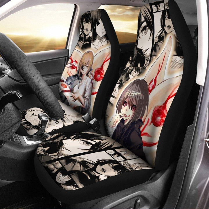 Tokyo Ghoul Car Seat Covers Custom Hinami Fueguchi Character - Customforcars - 2