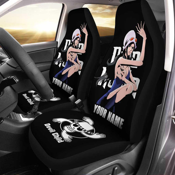 Nico Robin Personalized Car Seat Covers Custom One Piece Anime - Customforcars - 2