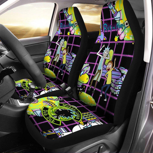Pickle Rick and Morty Car Seat Coversezcustomcar.com-1