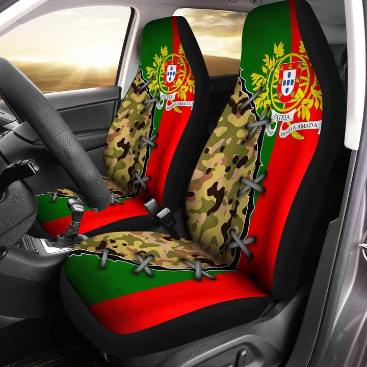 Portuguese Armed Forces Car Seat Covers - Customforcars - 2