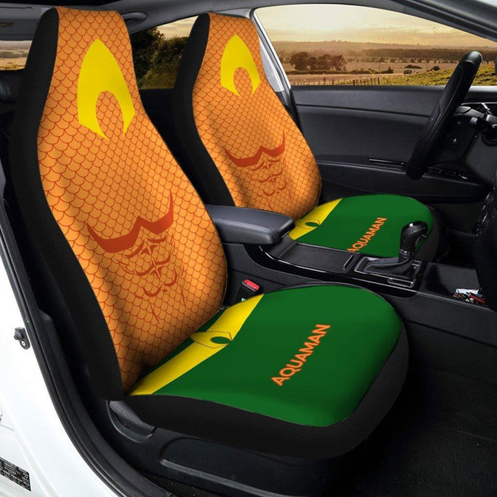 Super Hero Aquaman Car Seat Covers - Customforcars - 2