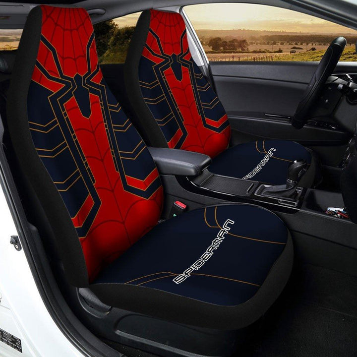 Super Hero Symbol Spiderman Car Seat Covers - Customforcars - 2