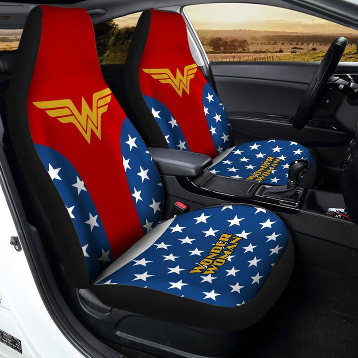Wonder Woman Super Hero Car Seat Covers - Customforcars - 2