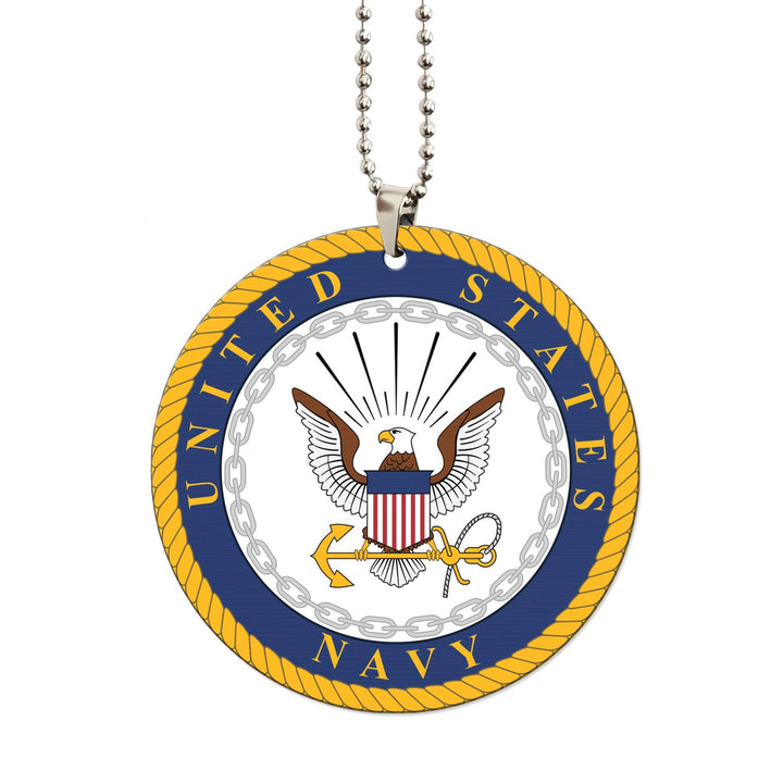 Military Car Accessories Custom Car Ornament United States Navy - EzCustomcar - 4