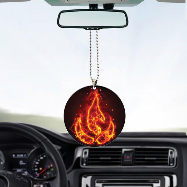 Avatar The Last Airbender Car Accessories Anime Car Ornament Fire - EzCustomcar - 1