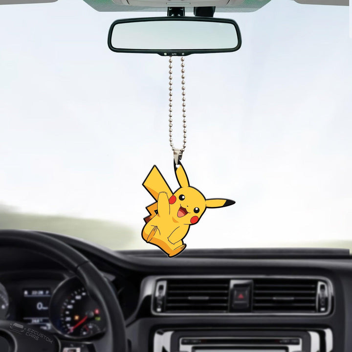 Pokemon Car Accessories Anime Car Ornament Pikachu - EzCustomcar - 1