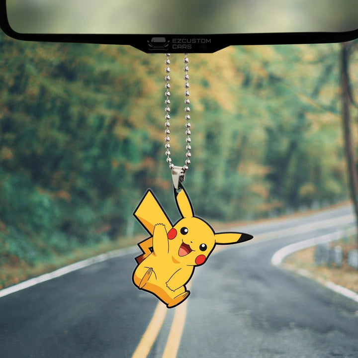Pokemon Car Accessories Anime Car Ornament Pikachu - EzCustomcar - 3