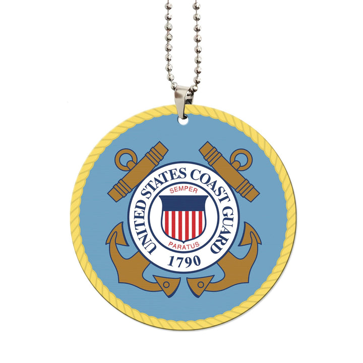 Military Car Accessories Custom Car Ornament United States Coast Guard - EzCustomcar - 4