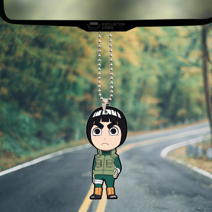 Naruto Car Accessories Anime Car Ornament Rock Lee Gifts Idea - EzCustomcar - 3