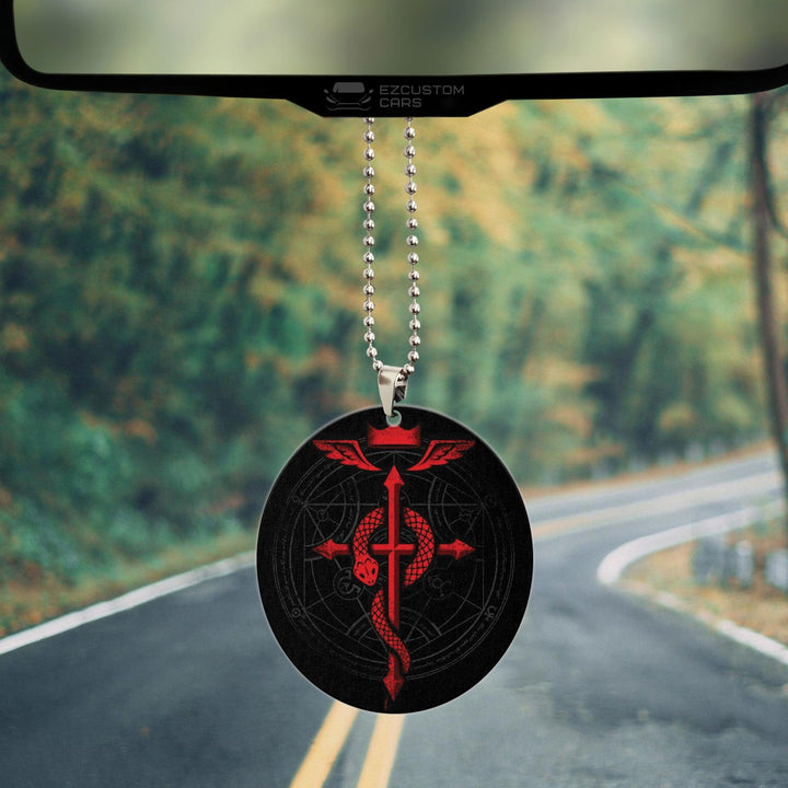 Fullmetal Alchemist Car Accessories Anime Car Ornament Fullmetal Alchemist Symbol - EzCustomcar - 3