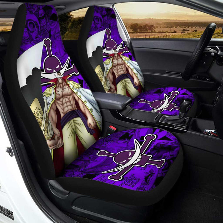 Whitebeard Car Seat Covers Custom One Piece Anime - Customforcars - 3