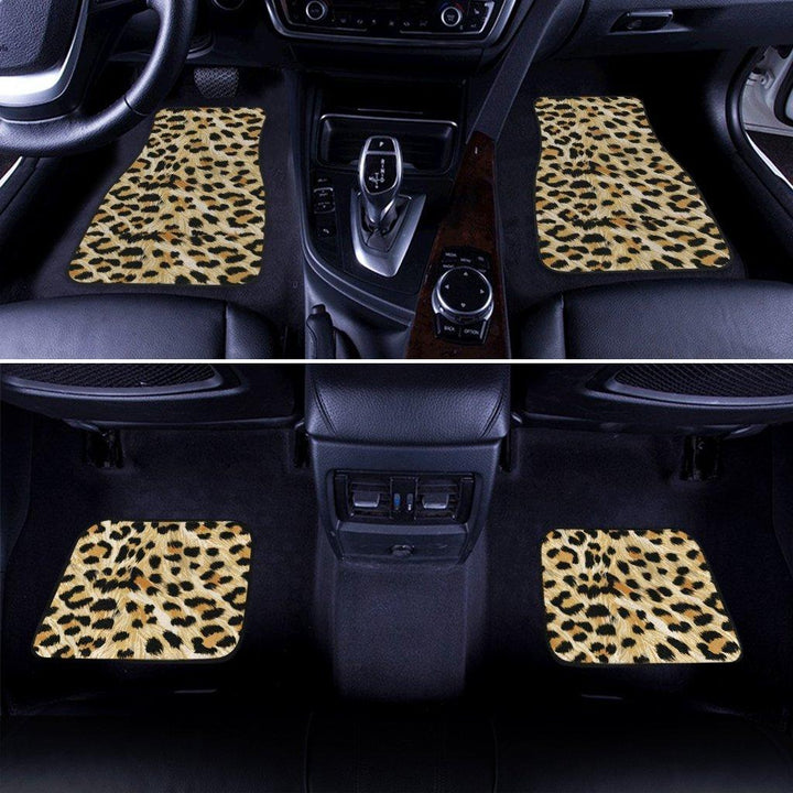Wild Cheetah Skin Pattern Car Floor Mats - Customforcars - 3