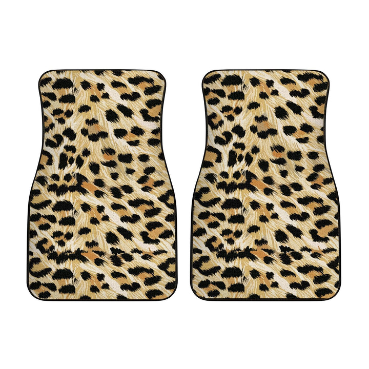 Wild Cheetah Skin Pattern Car Floor Mats-ezcustomcar-12